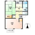 メモリーハイム2の間取図