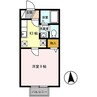セジュール３３７ 1Kの間取り