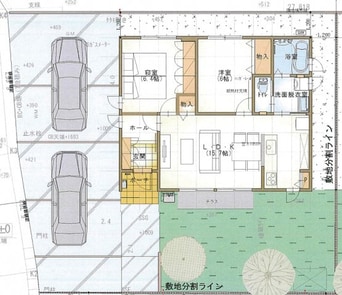 間取図 城西町２丁目戸建て