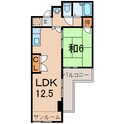 パークシティ八日町の間取図