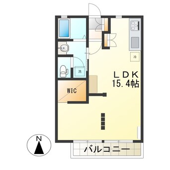 間取図 フレグランス ルージュ