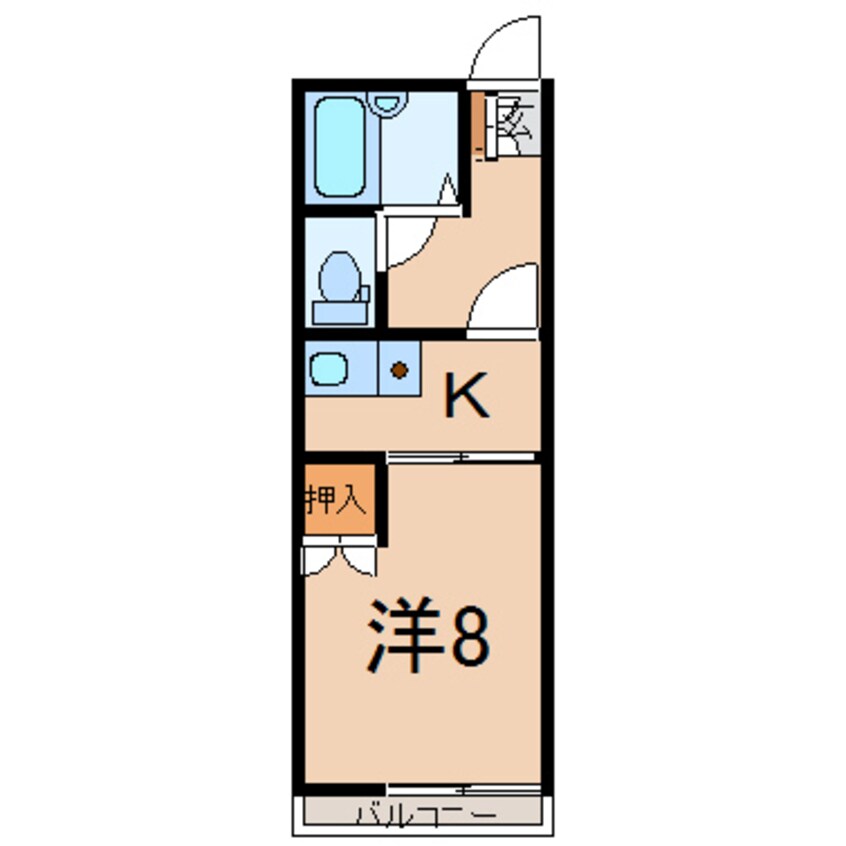 間取図 クレールⅢ