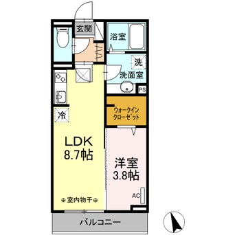 間取図 セジュール２２１