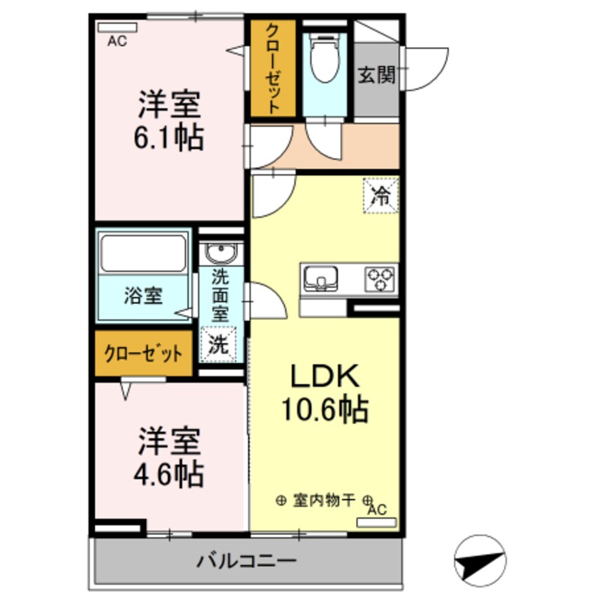間取図 グリーンヒルズ 十日町