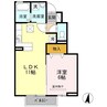 サンスクエア Ａ 1LDKの間取り