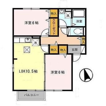 間取図 エントピア Ｂ