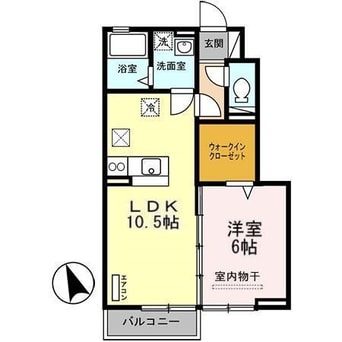 間取図 メゾン ルーナ