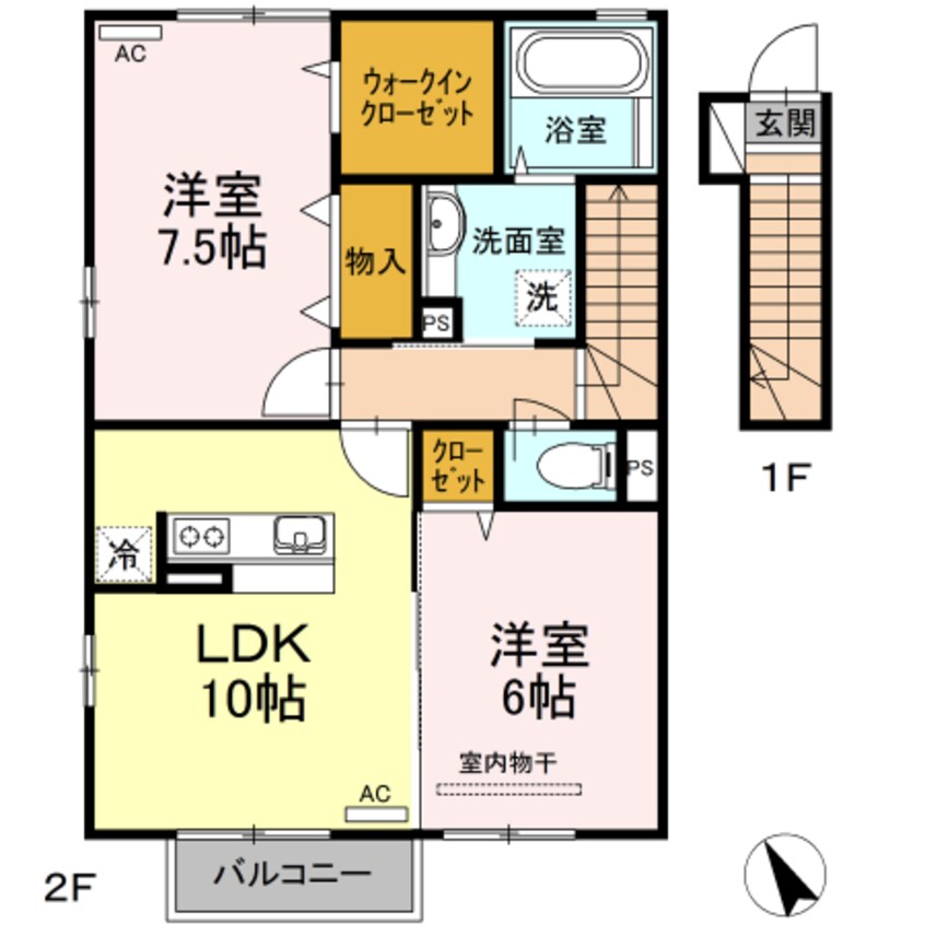 間取図 ラフィーネ