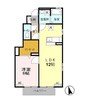 フローリッシュ ＡＢＣＤ 1LDKの間取り