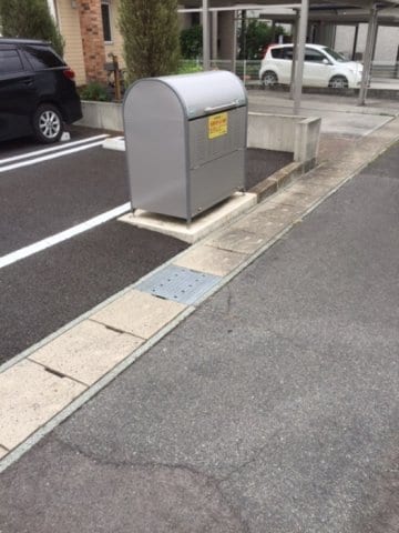 専用ゴミ置場 ボヌール