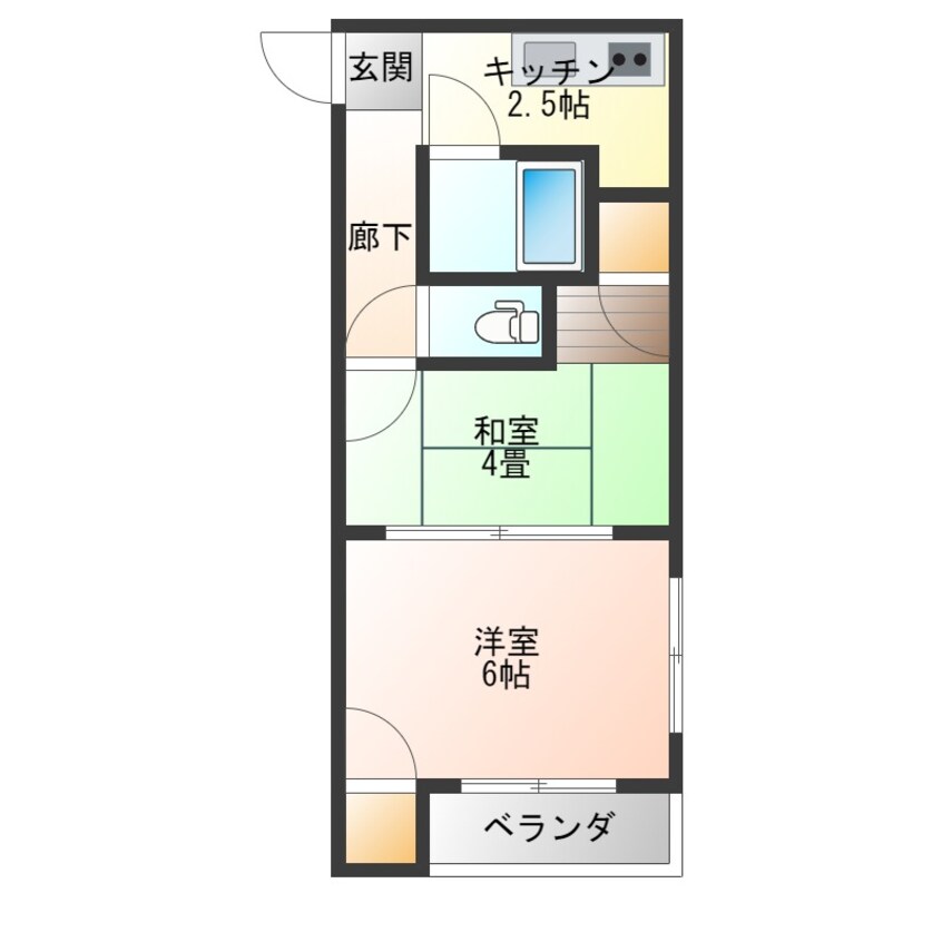 間取図 ロワールヨシダ