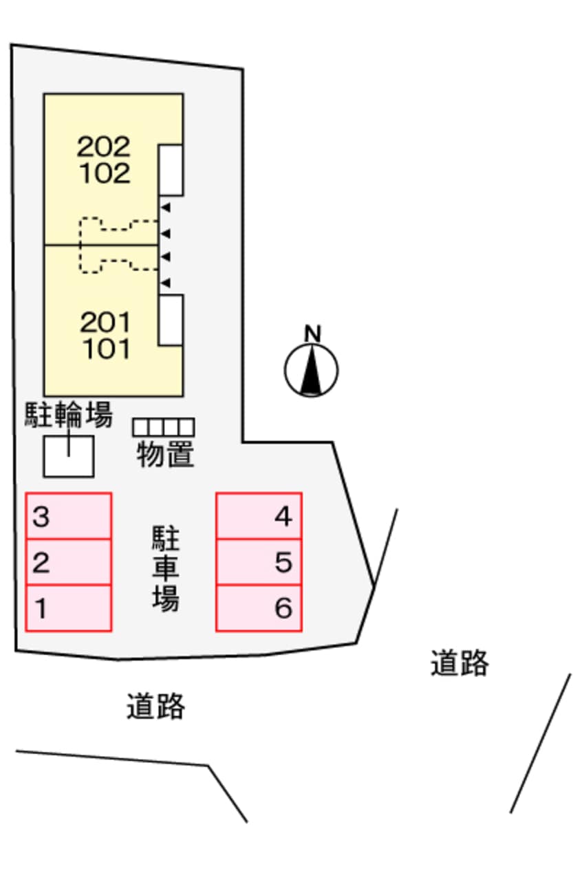 駐車場 エルタスコート小荷駄