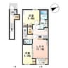 仮称）上山市金生東1丁目新築工事 2LDKの間取り