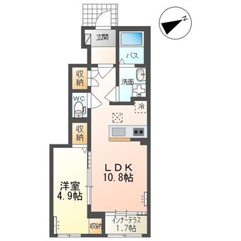 間取図 仮称）上山市金生東1丁目新築工事