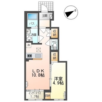 間取図 仮称）上山市金生東1丁目新築工事