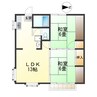 ドミールタナカ 2LDKの間取り