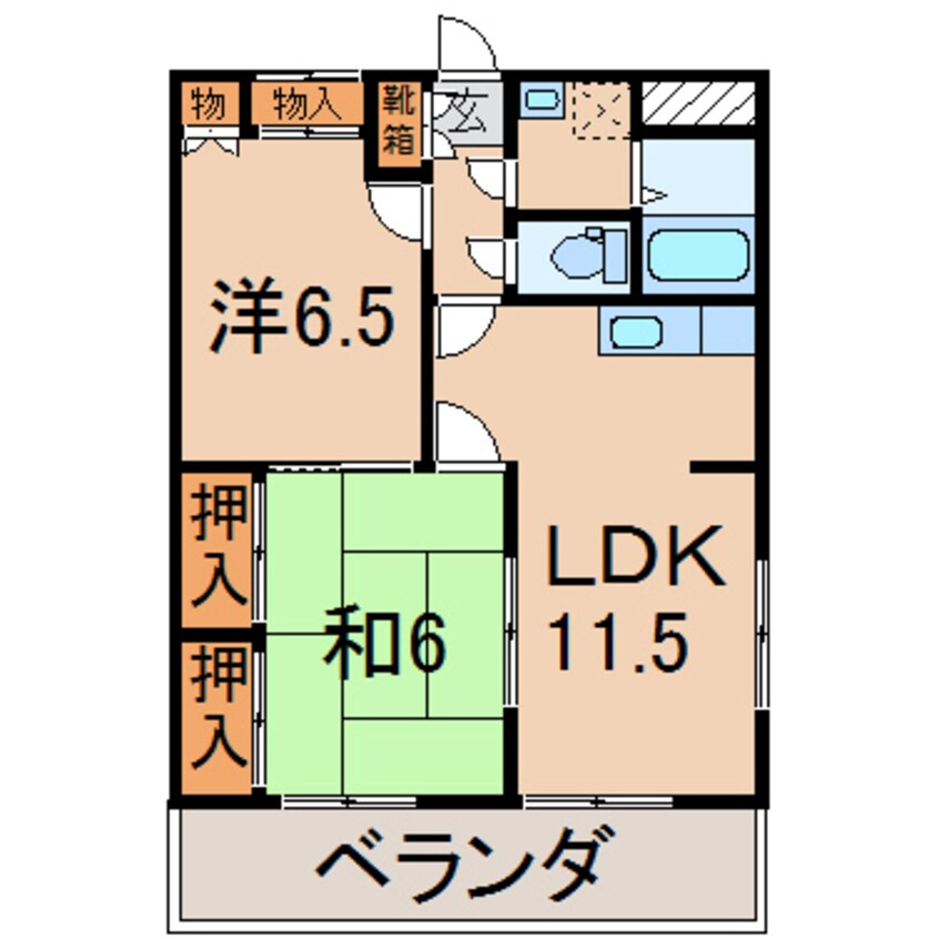 間取図 エスパシオ