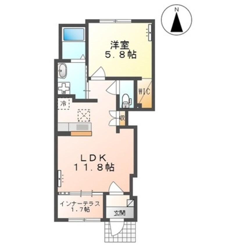 間取図 カーサ フォルトゥナート