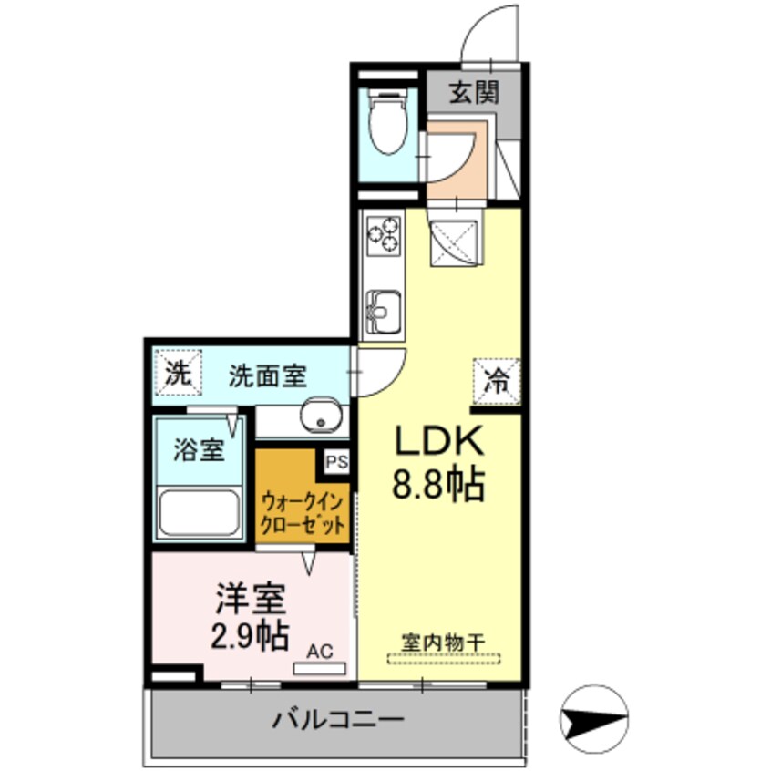 間取図 美麗・上町