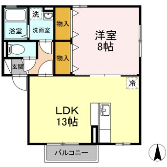 間取図 セジュールひまわり