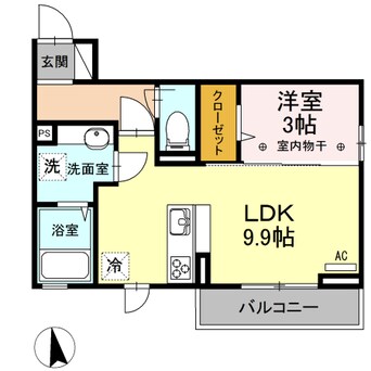 間取図 ガレリア ラッフィナート