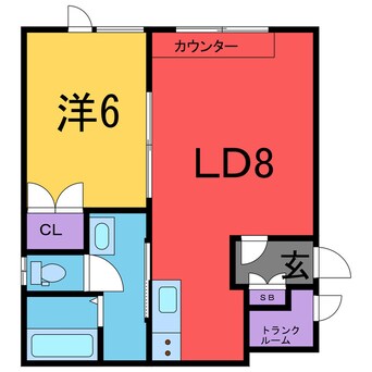 間取図 リシェクール