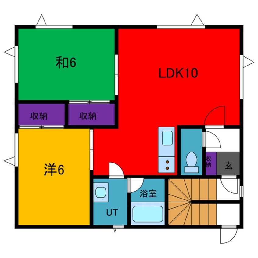 間取図 ドリームハイツⅢ