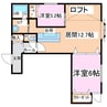 ファンタジスタ　 2LDKの間取り