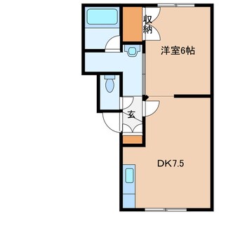 間取図 トヨオカアサヒハイツ