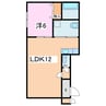 Artesano 1LDKの間取り