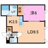 BeⅯind 1LDKの間取り
