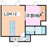 bonds 1LDKの間取り