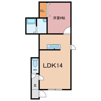 間取図 K-DREAPE