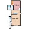 K-DREAPE 1LDKの間取り