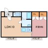 エルブランドⅠ 1LDKの間取り