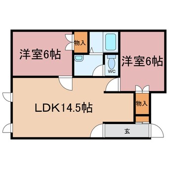 間取図 チェリーハウス（永山）