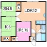 ハイツ北欧館Ⅰ 3LDKの間取り