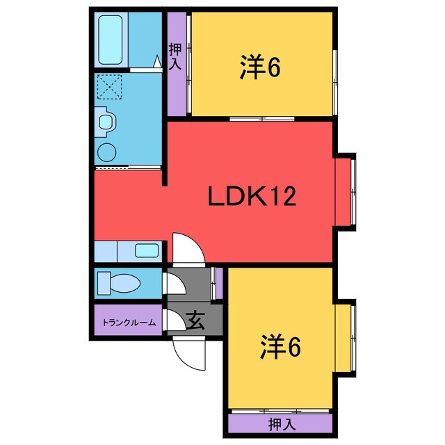 間取り図 ライフステージホープⅡ