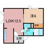 エポック 1LDKの間取り
