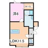 ルミエール（新富） 1LDKの間取り