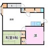 ハイツガーペラ 2LDKの間取り