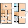 MARUKO 3LDKの間取り