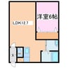 NLCⅠ 1LDKの間取り