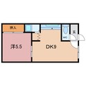 ベルオーク東光の間取図