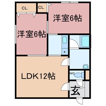 間取図 メゾン永山