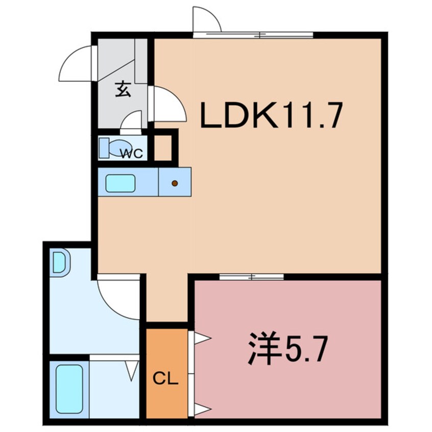 間取図 Cradle