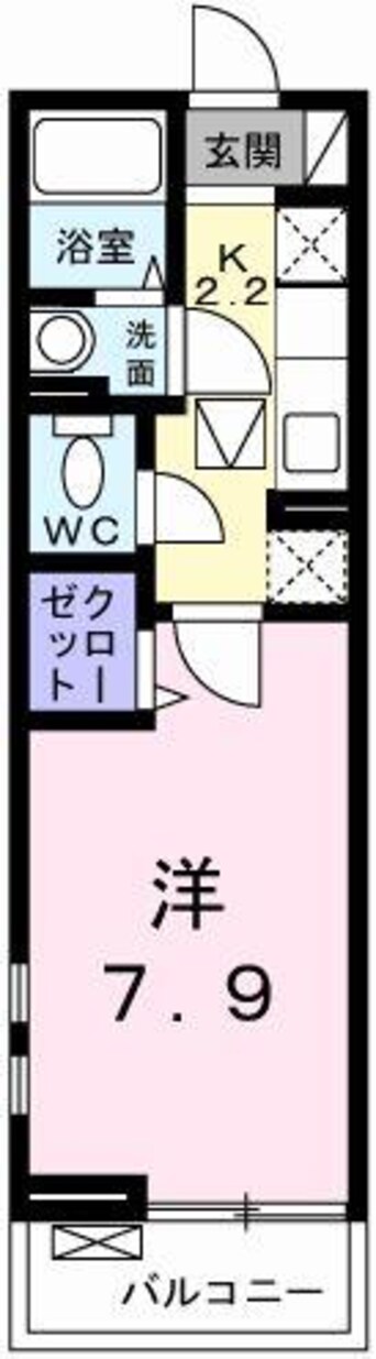 間取図 アラモードＦII