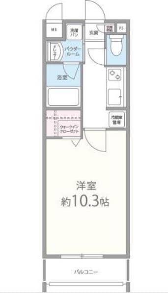 間取図 シャトー揚羽