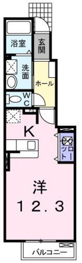 間取図 アウローラ玉手Ａ