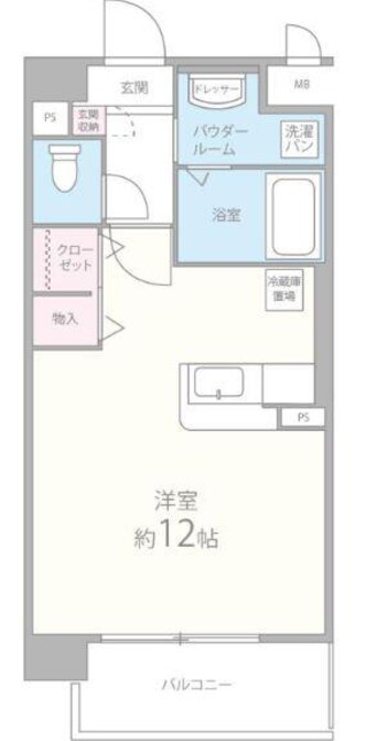 間取図 ベルメゾン・エグレット